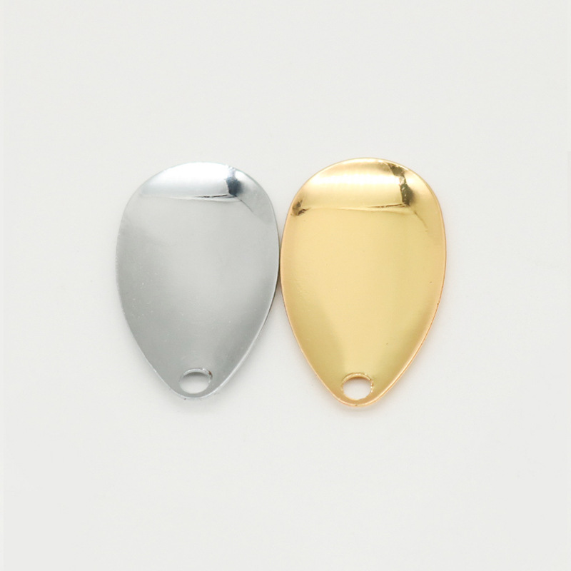 [100 Pack] Thunder Rana DIY Luya cebo modificación pieza negro hoyo compuesto lentejuelas Luya accesorios gota de agua pieza de ruido