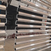 长沙1号线地铁站吊顶直径50白色铝圆管天花  铝圆管吊顶