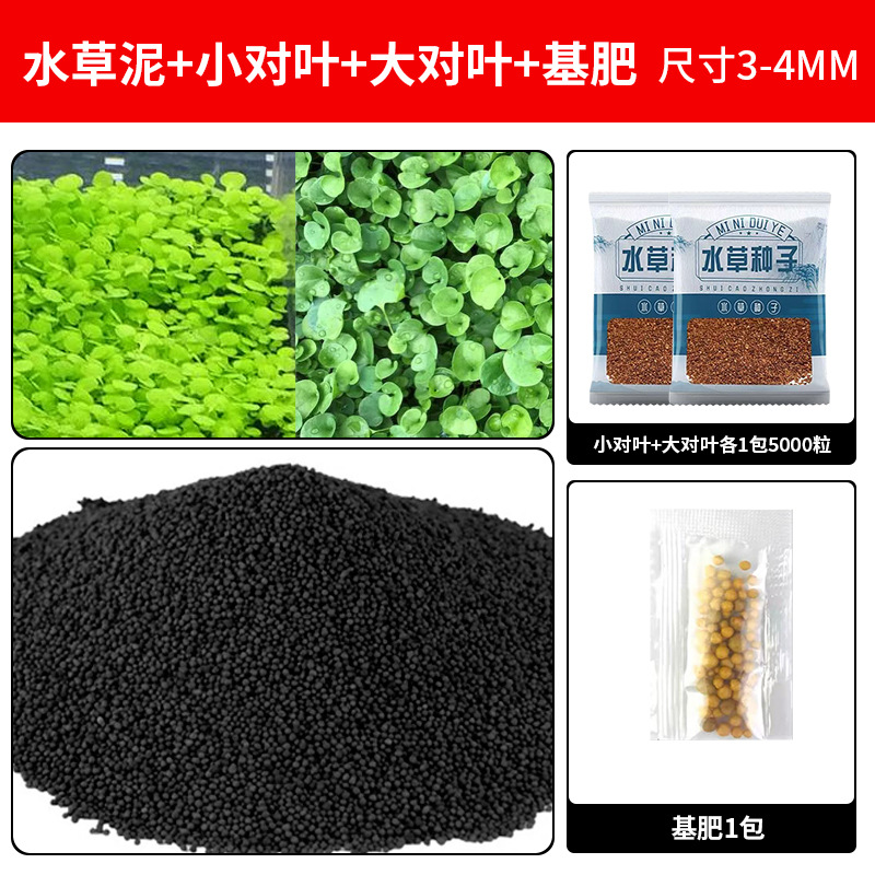 큰 잎 한 쌍 + 작은 잎 한 쌍 [각 5000 캡슐] + 기본 비료 보내기