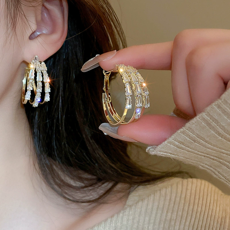 Ретро метал Люкс модные универ earrings высококлассные оптом