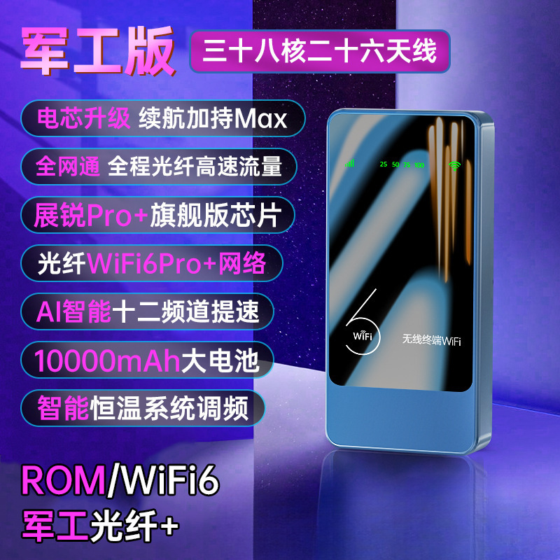 2025新款随身无线wifi移动wi-fi6无线网络无限速三网通用网卡免插|undefined