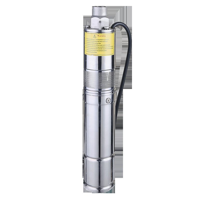 3 inch solar DC screw pump permanent magnet DC brushless submersible pump high lift photovoltaic water pump