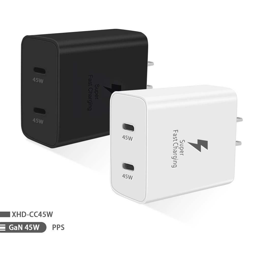 Зарядное устройство 45W для Samsung, Apple, Huawei