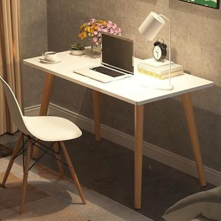 Computer Desktop Table Simple Desk with Chair Rental House Bedroom Study Table Writing Table Student Home Desk