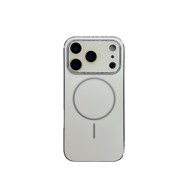 适用苹果17ProMax仿原磁吸Air手机壳iphone16保护套15撞色13护镜2|undefined