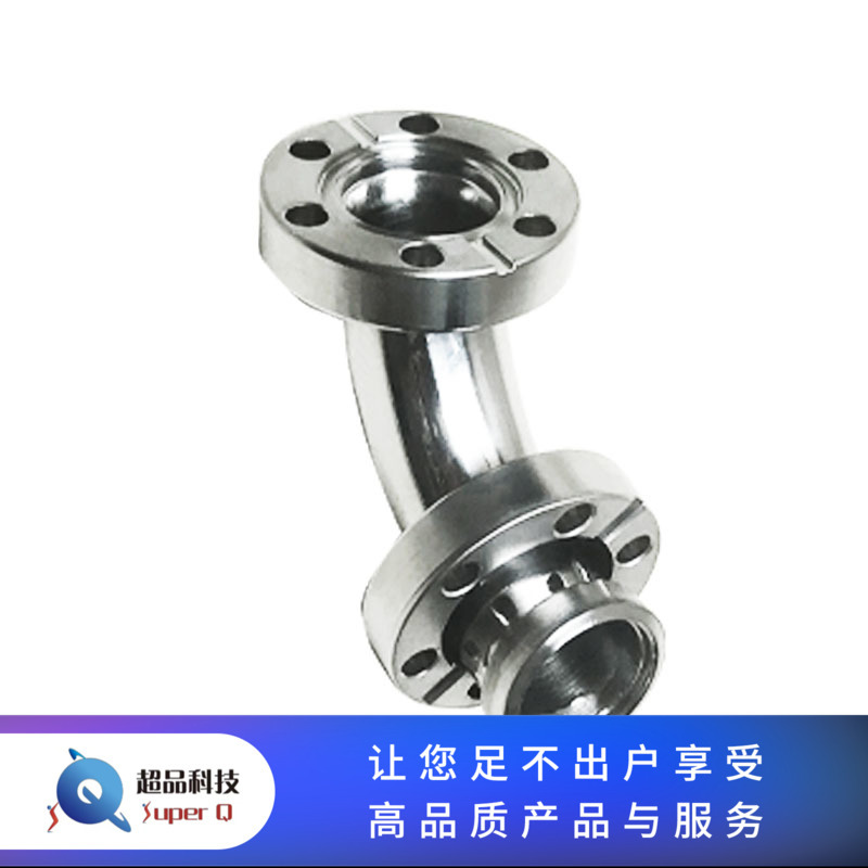 CF90°弯头（两头松套法兰） 方便安装 不锈钢 真空配件 真空设备