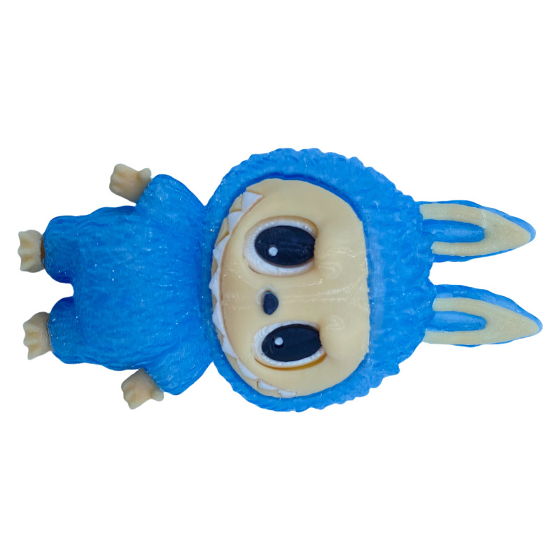 투명한 크리스탈 블루