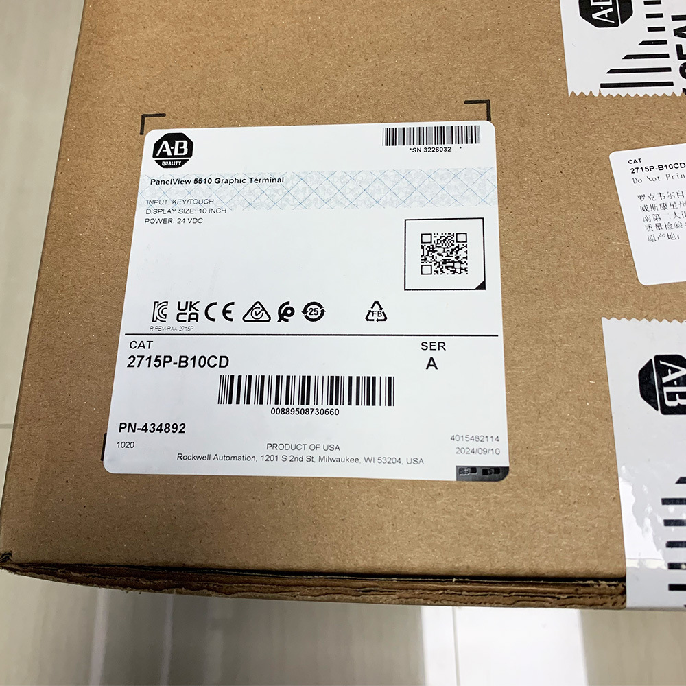 2715P-B10CD Touch Screen Rockwell Allen-Bradley New Stock 2715PB10CD thumbnail-2