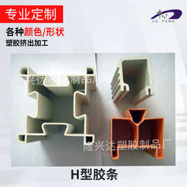 厂家定 做优质PVC软硬质异型材工字条H性胶条阻燃防潮高强度批发
