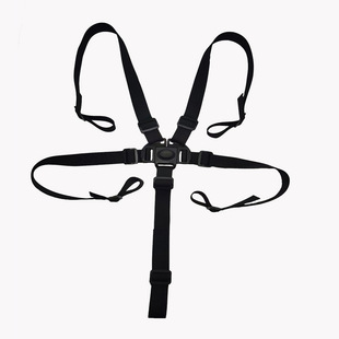 Baby Stroller 5-Point Safety Belt Kidsren's Dining Chair Seat Five-Point Safety Belt Kids Safety Belt