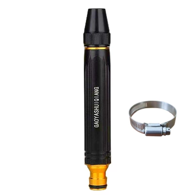 High pressure car wash water gun – High-pressure car washing water gun booster - black-king-kong-water-gun-1-single-black-diamond-water-gun-free-clamp