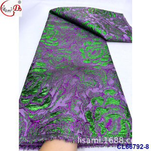 ���y���p��̽����L�Ứ���\������ African Brocade Lace Fabric