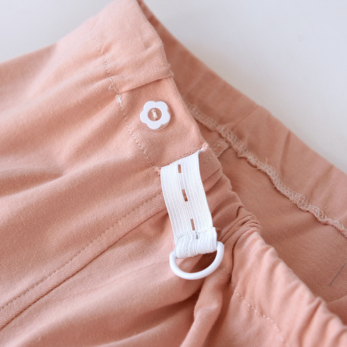 Spring and Autumn New Pure Cotton Pregnant Women's Pants, Long Pants, Summer Thin Style, Pre-pregnancy and Post-pregnancy Pants, Loose and Adjustable Home Pants