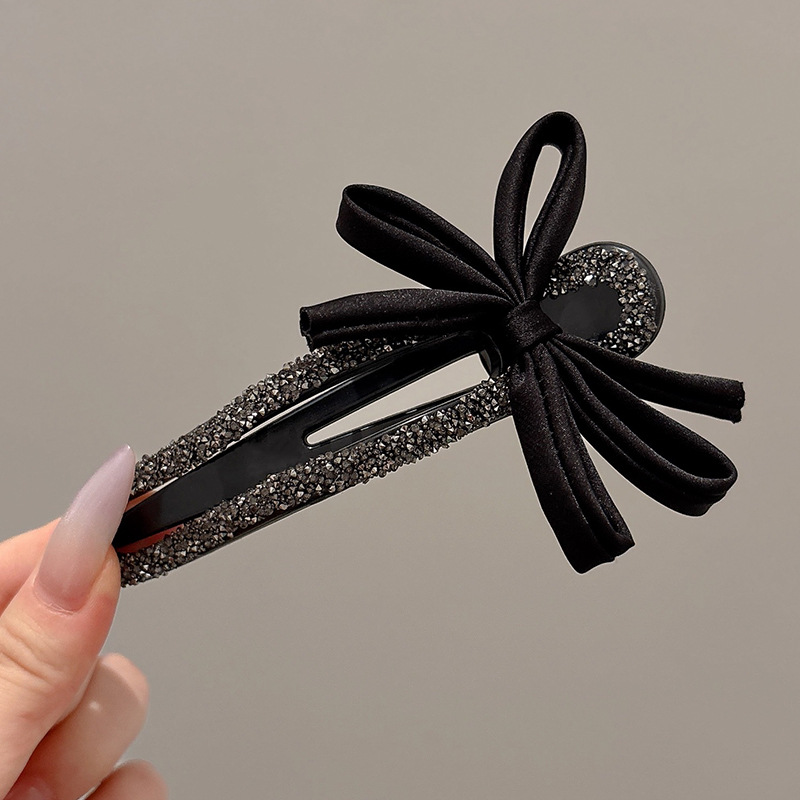 Gran arco clip de cabello de alta sensación clip de boca de pato nuevo clip de captura de cabeza de mujer temperamento clip de tiburón clip de cabello