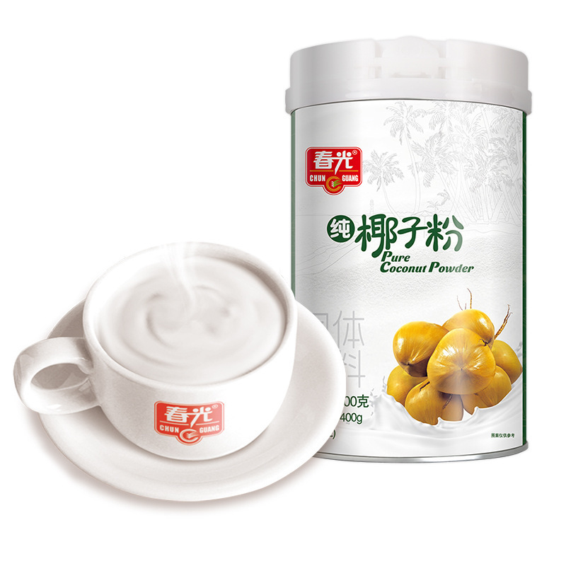 Hainan specialty Chunguang pure coconut powder 400g instant coconut milk coconut milk powder ketogenic baking
