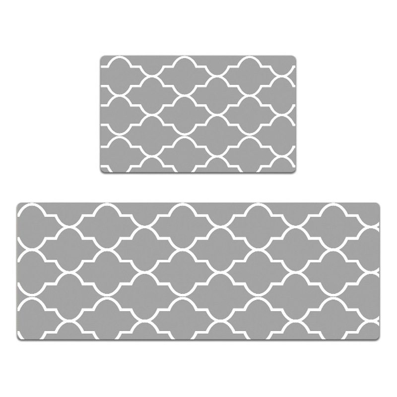 Amazon cuero cocina alfombra Mat matorral puerta Mat PVC espuma limpia alfombra mat