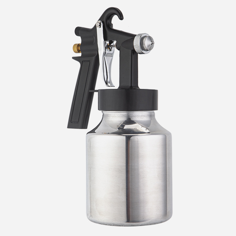 Transfronterizo personalizado 472A - 1 pistola de pintura neumática 1.2 - 1.5mm alta atomización 750mm / 1000ml pistola de pulverización de olla baja