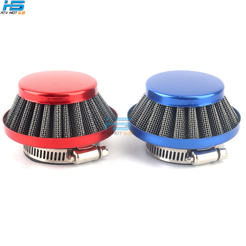 4749Cc Mini Motorcycle Scooter Colorful Air Filter Carburetor Filter Element Mushroom Head 30mm