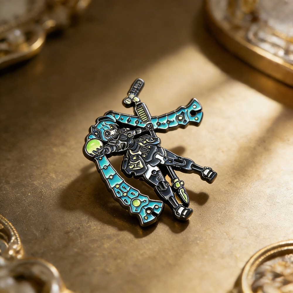 Hatsune Miku series metal brooch cartoon anime peripheral backpack accessory 2026 new enamel badge