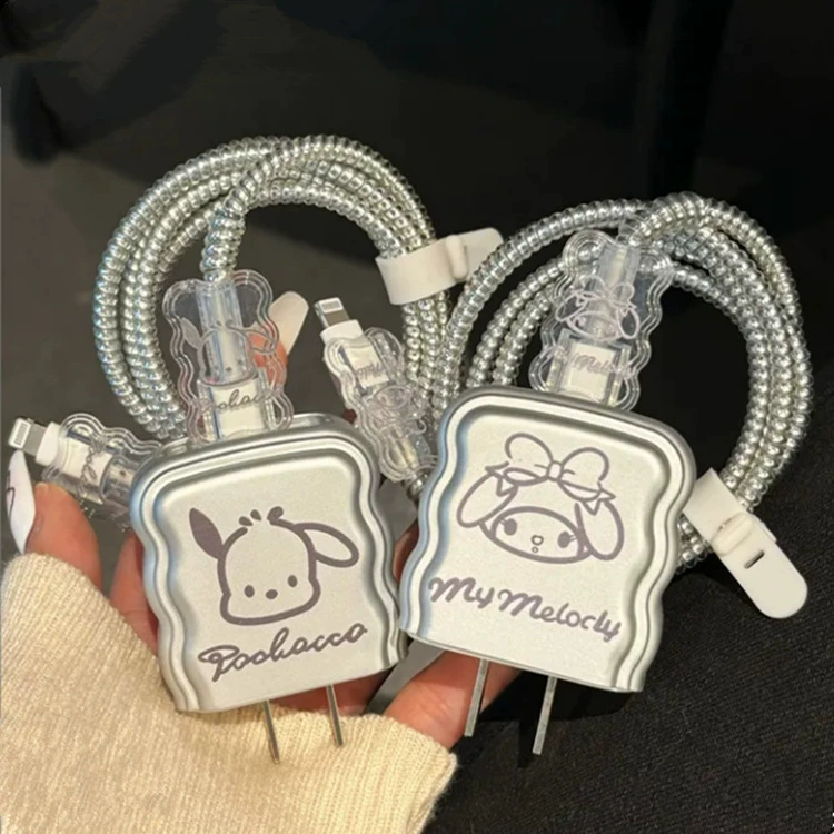 Применимо Apple ins Paccha зарядное устройство чехол iPhone15 быстрая зарядка 20w14 кабель для передачи данных анти-сломанный 13