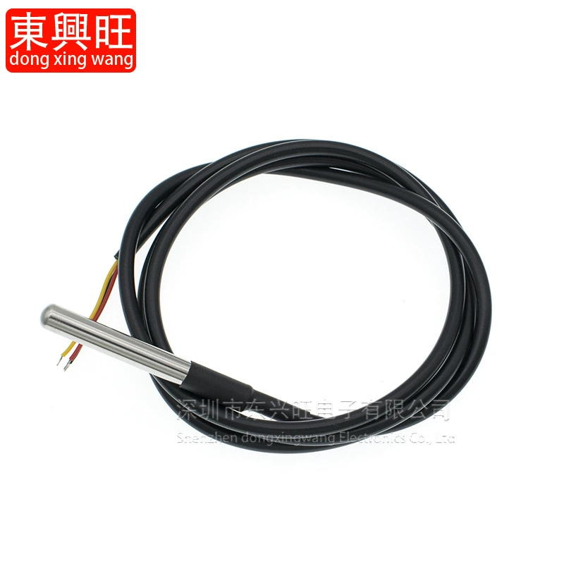 Водонепроницаемый датчик температуры DS18b20 датчик температуры из нержавеющей стали XH2.54-3P клеммный провод