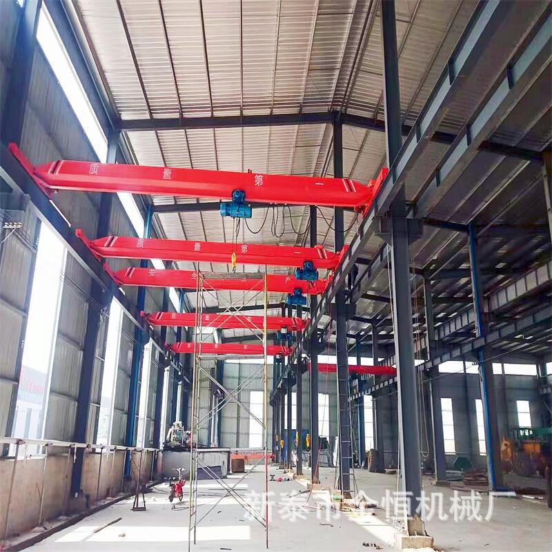 单梁起重机大型车间搬用物料用多规格电动遥控单梁桥式起重机