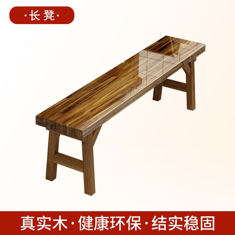 全实木快餐桌椅家用小户型面馆小吃店大排挡早餐桌椅组合长方形台|undefined