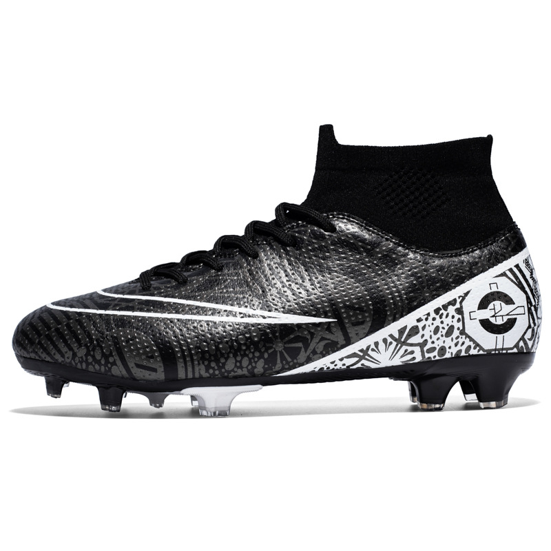 Nuevos zapatos de fútbol juveniles transfronterizos al aire libre para estudiantes de primaria y secundaria, botas de fútbol para hombres y mujeres.