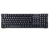 Double Feiyan USB Keyboard KR-6A Waterproof Wired Clear Clear Note This desktop computer office clerk 104 key universal