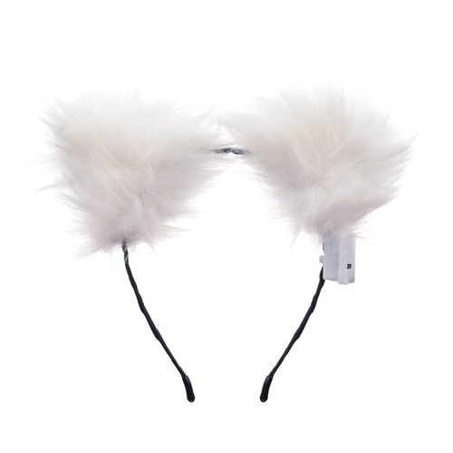 Factory direct sales hot selling luminous fox headband internet celebrity cute cat ears headband headband street stall night market supply batch