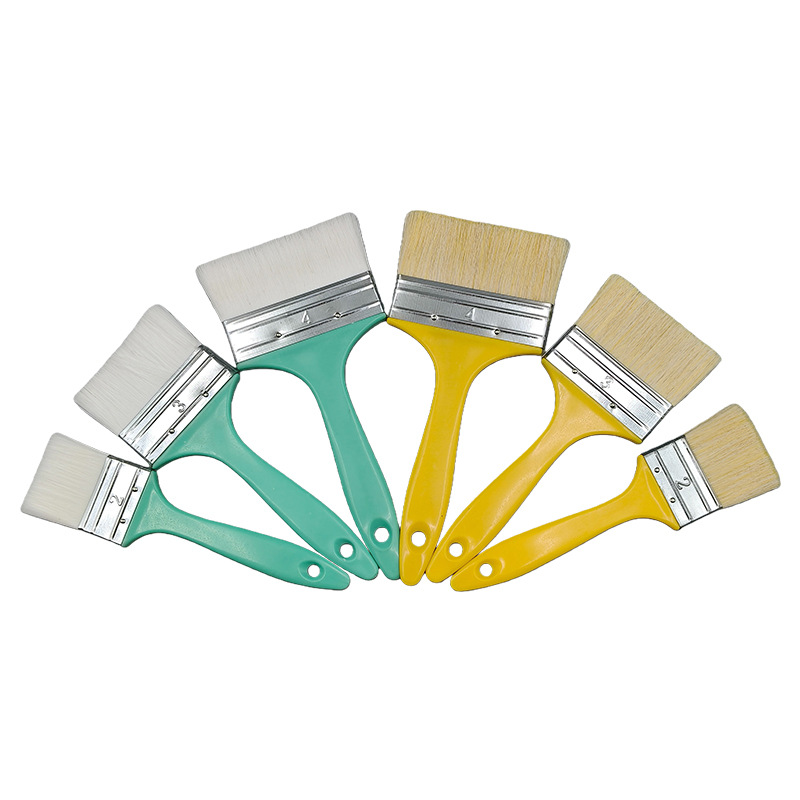 cepillo de lana mango de plástico no es fácil de perder pelo pintura de látex cepillo de fila cepillo de pelo suave cepillo de pelo acuoso aceite de cepillo de barbacoa