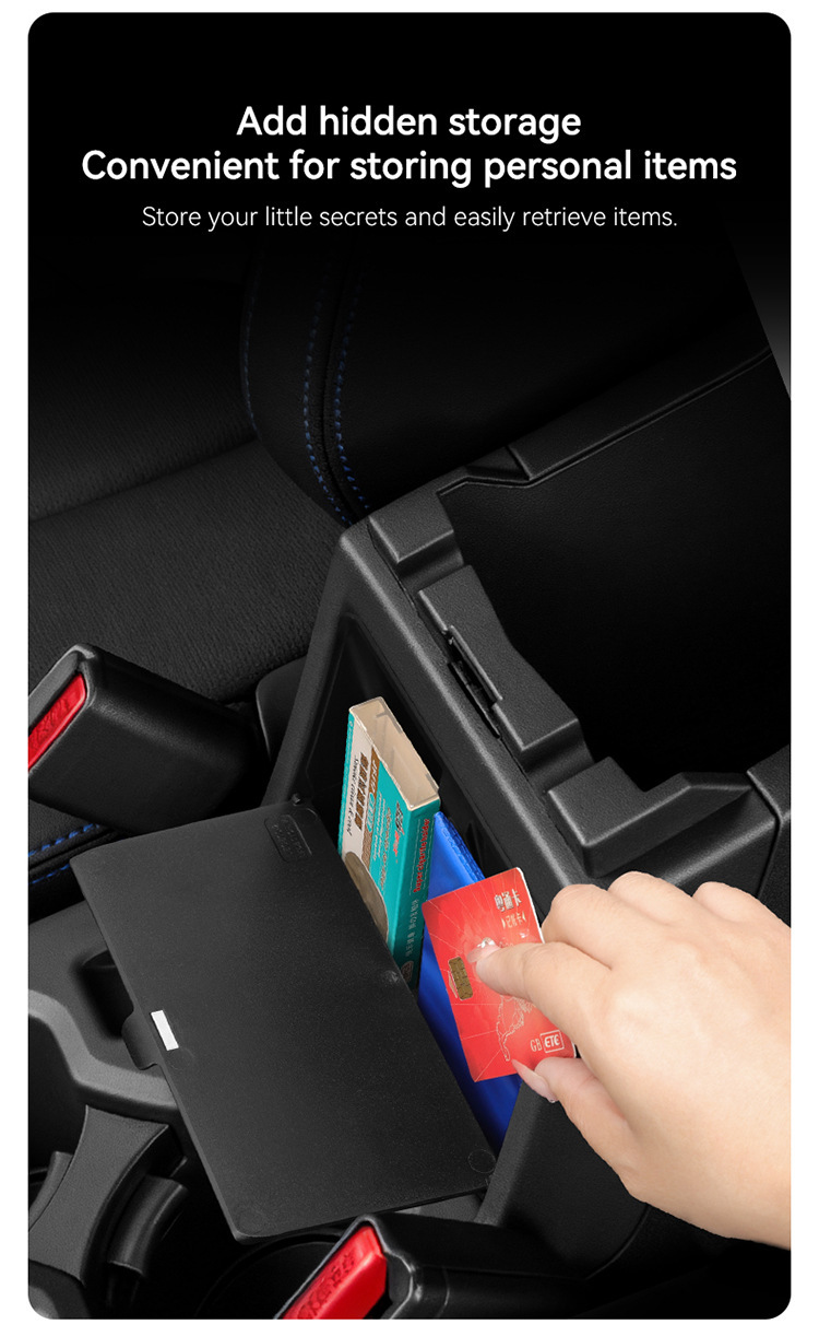 Suitable for 25 Subaru Forester Armrest Boxes, Hidden Storage Boxes, Storage and Storage Car Supplies Modification Accessories