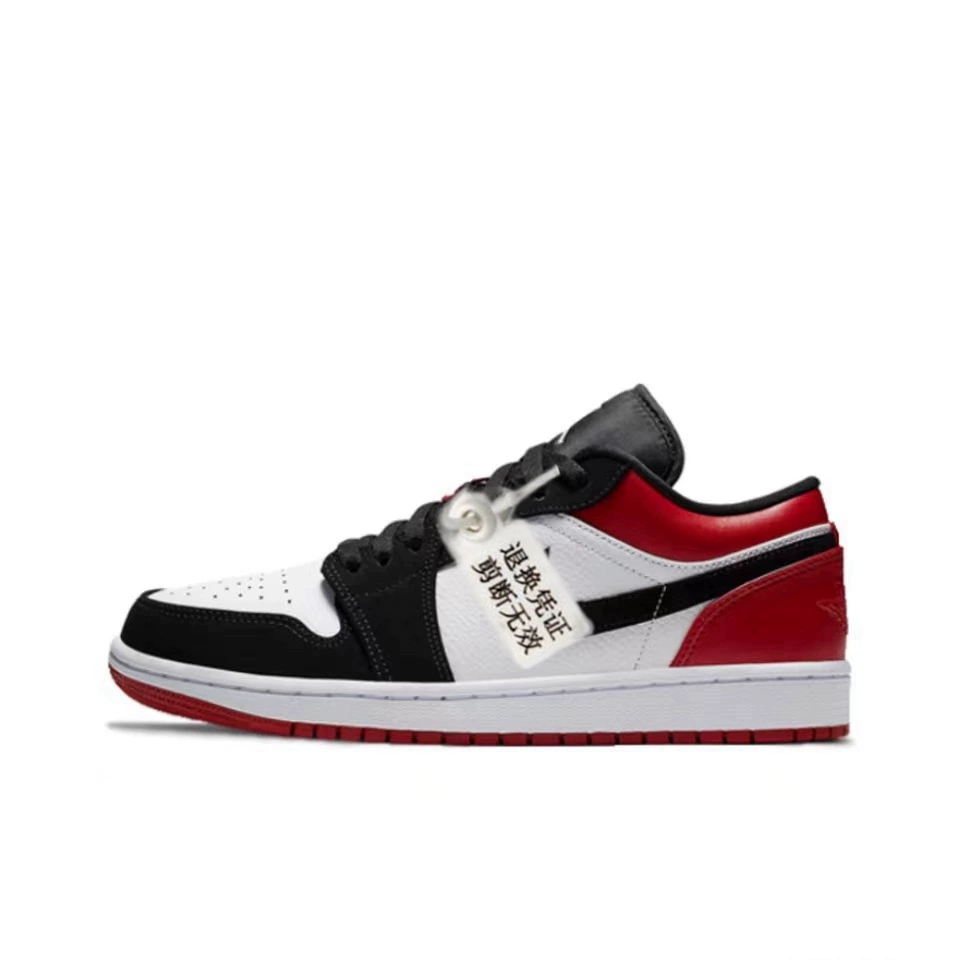 Air Jordan 1, низкие баскетбольные нескользящие универсальные кроссовки для мужчин и женщин для отдыха