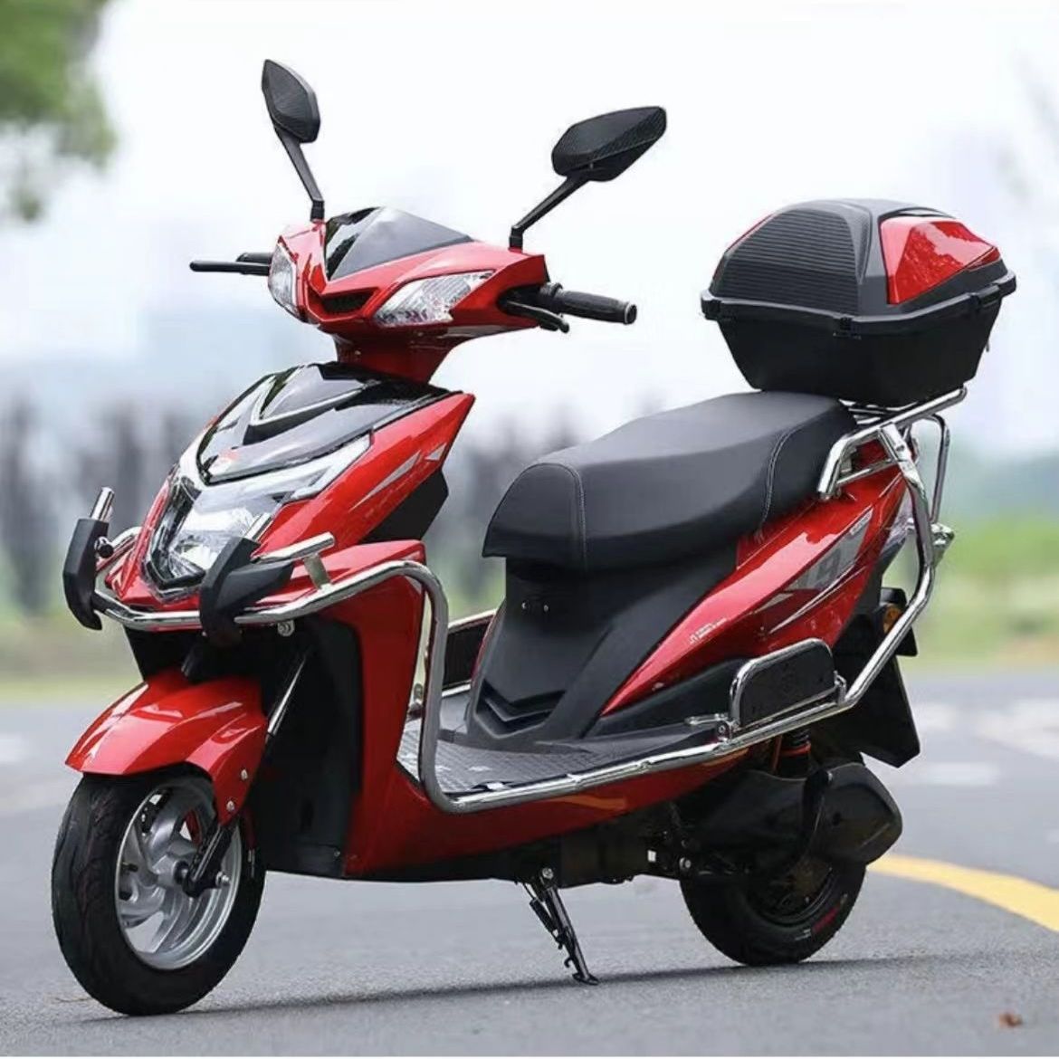 New 96V Electric Vehicle 72V High Power Two-Wheeled Scooter