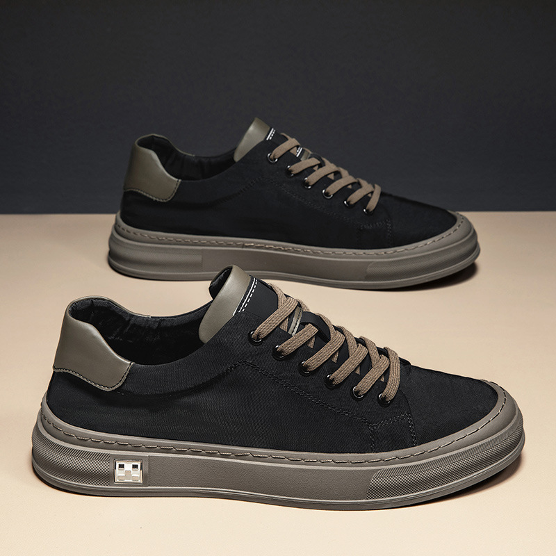 Autumn 2024 New Men's Board Shoes Fashion All-match Comfortable Breathable Light Luxury Men's Cloth Shoes Casual Shoes sneaker Autumn 2024 New Men's Board Shoes Fashion All-match Comfortable Breathable Light Luxury Men's Cloth Shoes Casual Shoes sneaker