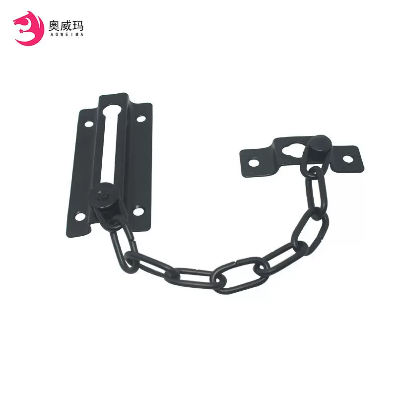 黑色防盗链加厚安全链条手机柜展柜挂链酒店安全门防盗扣加粗