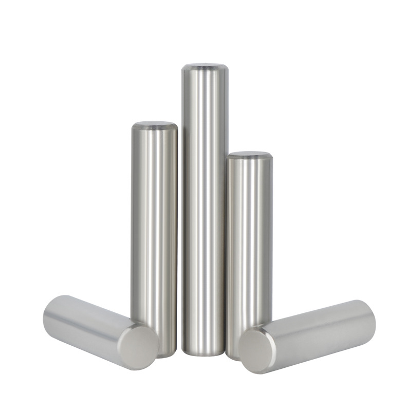 304不锈钢圆柱销销钉定位销实心销子固定销M1M2M2.5M3M4M5M6M8M10