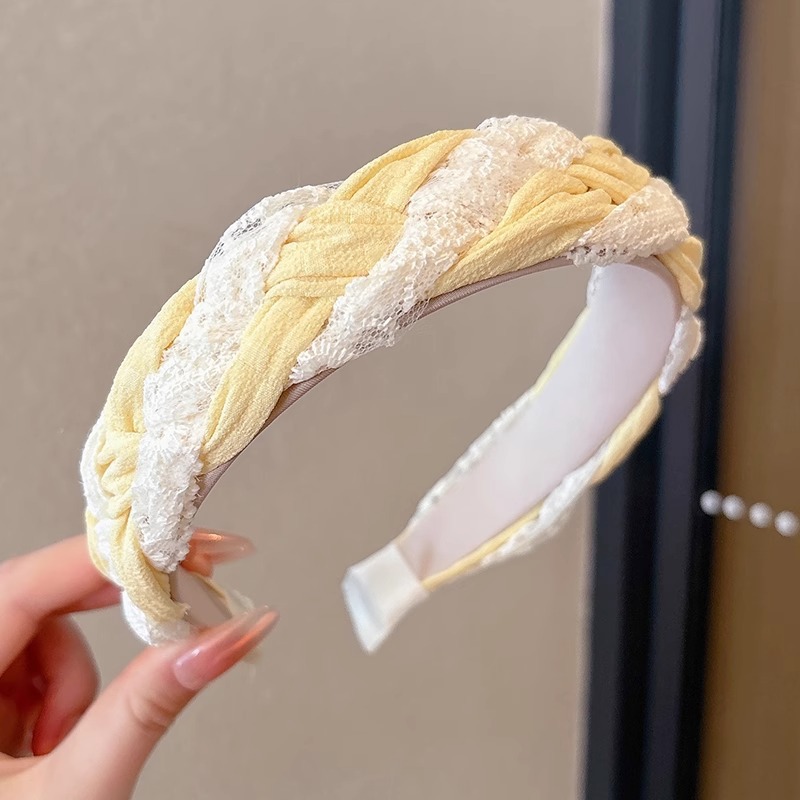 2025 nuevo cinturón de cabello de alta calidad de encaje trenzado de torsión francesa, cráneo alto, cara pequeña y ancha, tarjeta de cabello