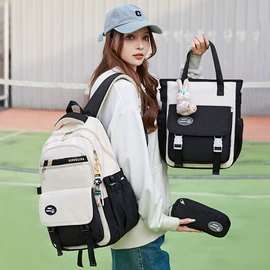 休闲背包;中大学生书包;小学书包