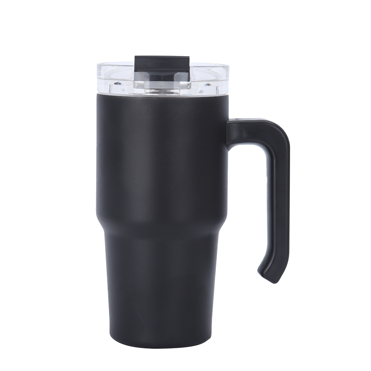 Cross-border nueva taza de automóvil de 20oz 304 taza aislante de paja de acero inoxidable taza de agua deportiva portátil con mango al aire libre