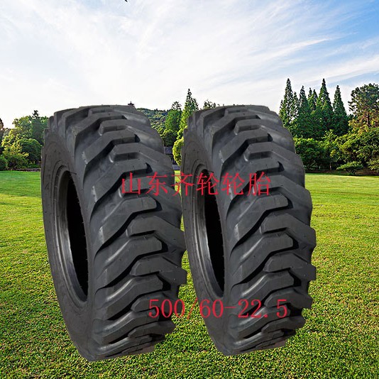 500/60-22.5T宽悬浮轮胎甘蔗田拖车轮胎
