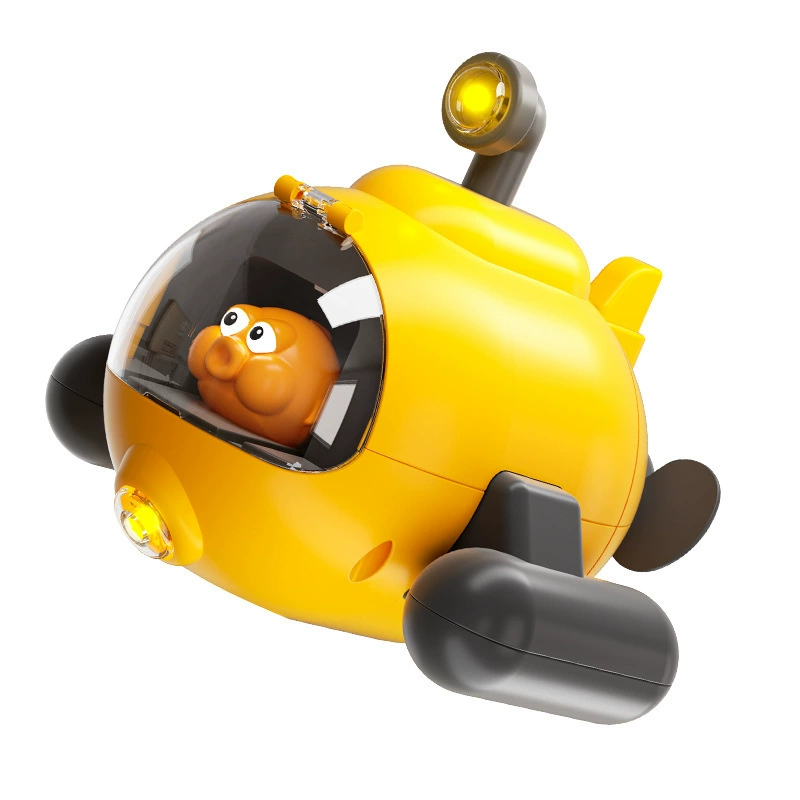 Заводная игрушка для игры в воде, для ванны, подводная лодка