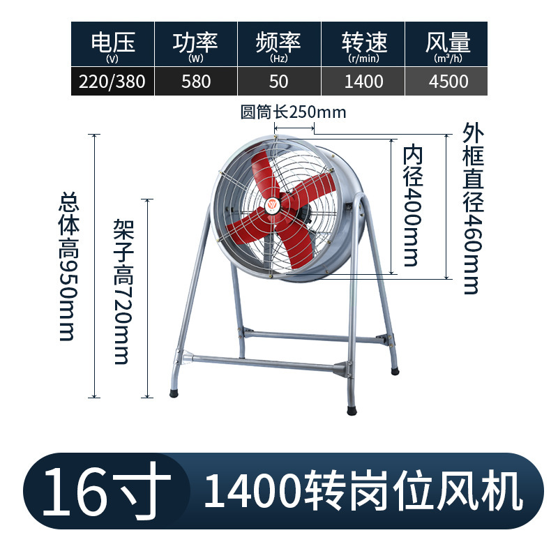 Ventilador de tubería de planta industrial YiwangSF ventilador axial 220v ventilador de tubería de alta potencia doméstico