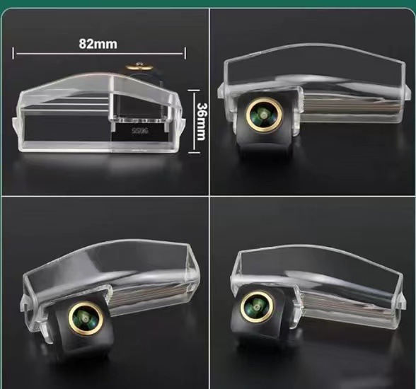 Mazda – Backup Camera Car Vehicle camera - gold-fisheye-lens-rear-view-camera-for-mazda-3-bk-ahd-1080p