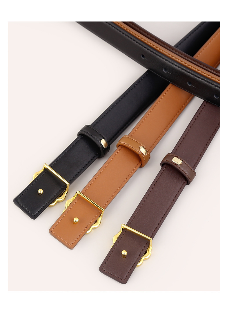 Naiste nahast vöö kleitidele ja teksadele stiilne disain_voghion.com