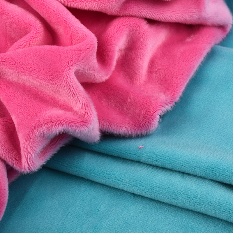 彈力氨綸水晶超柔  玩具箱包短絨布 抱枕U形枕布料 廠家批發