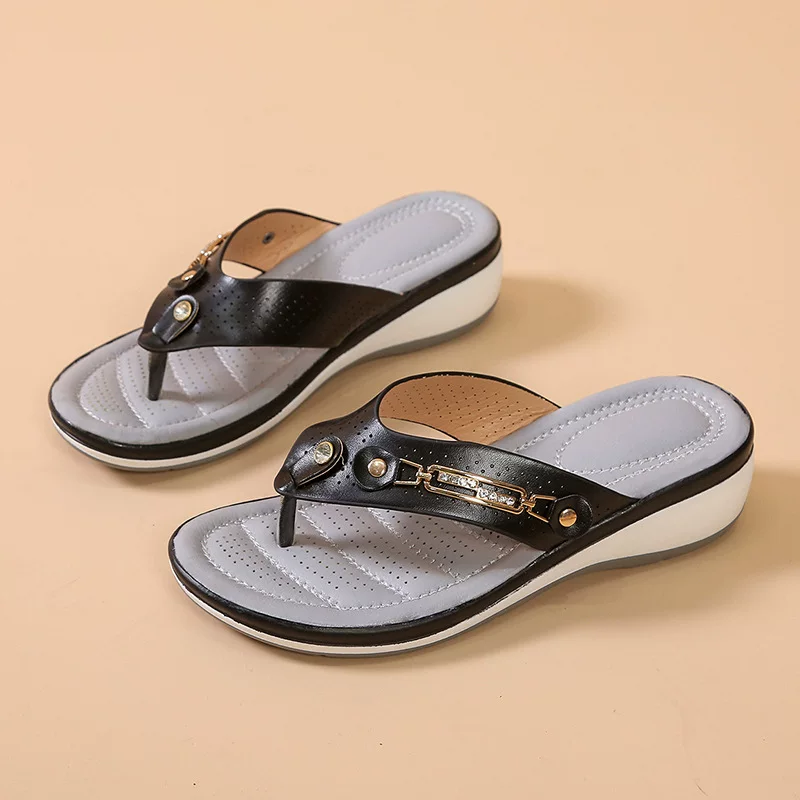 Flip flops for leisure, summer slippers, sandals, (Physicals), 2022 years