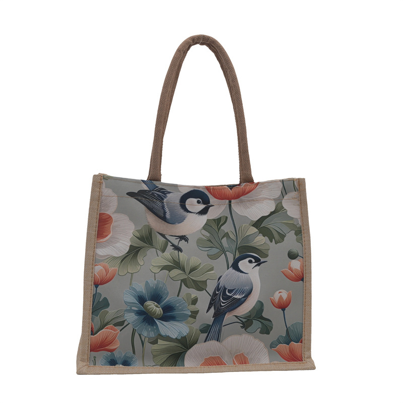 Bolsas de mujer de alta capacidad de alta calidad coreana de algodón y cáñamo, bolsas de mano de hombro de nuevo estilo de moda para viajar al trabajo