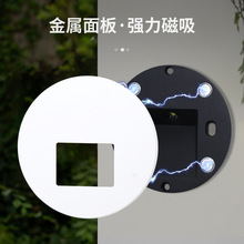 广束铝材防水86地脚灯嵌入式磁吸面盖楼梯过道走廊踏步LED小夜灯