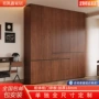 卧室分段式家用实木衣柜